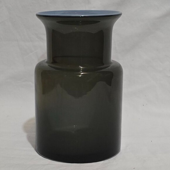 Vtg Holmegaard by Per Lutken Gray / Opal White Vase - 5 1/4" x 8 3/8" - Picture 1 of 3